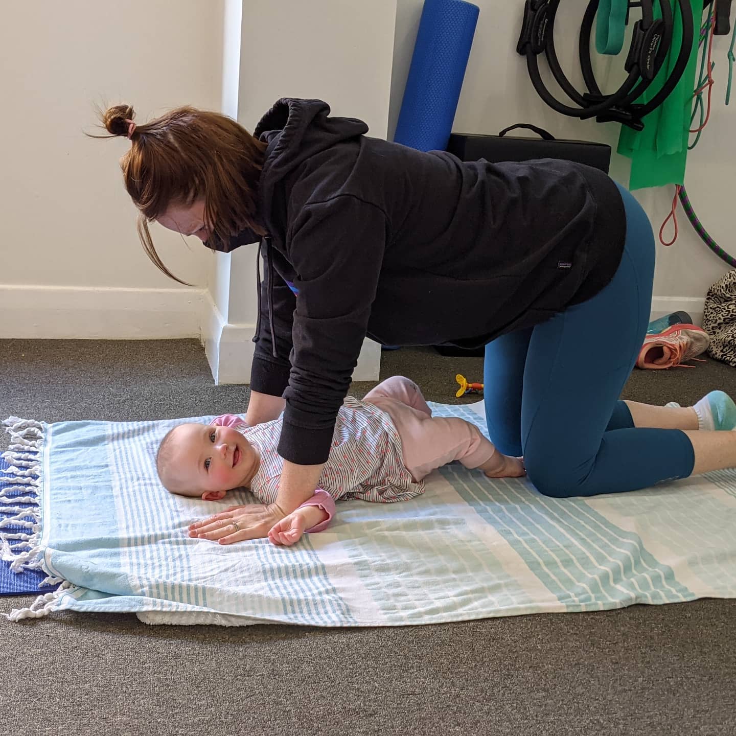 Have you recently had a baby? Are you  struggling with pain post partum or just wanting to get back to exercise but unsure where to start?Our Mums & Bubs Pilates sessions are all low impact exercises guided by a physiotherapist. The sessions are aimed at strengthening your core and postural muscles to help you safely return to exercise and help prevent or manage injuries. And you can bring your baby!For more information or to book your initial assessment visit our website or contact the clinic on 8555 4099.